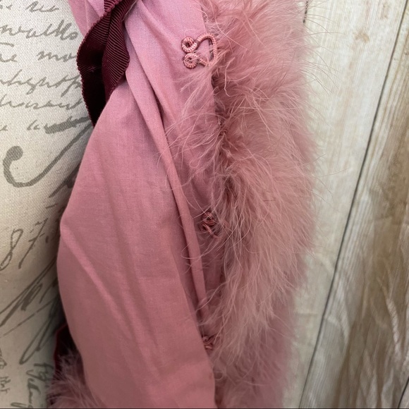 Moschino Cheap and Chic Pink Feather Jacket - Picture 7 of 14